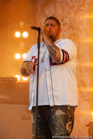 Rag'n'Bone Man | Rag'n'Bone Man Ruisrockissa 2018.